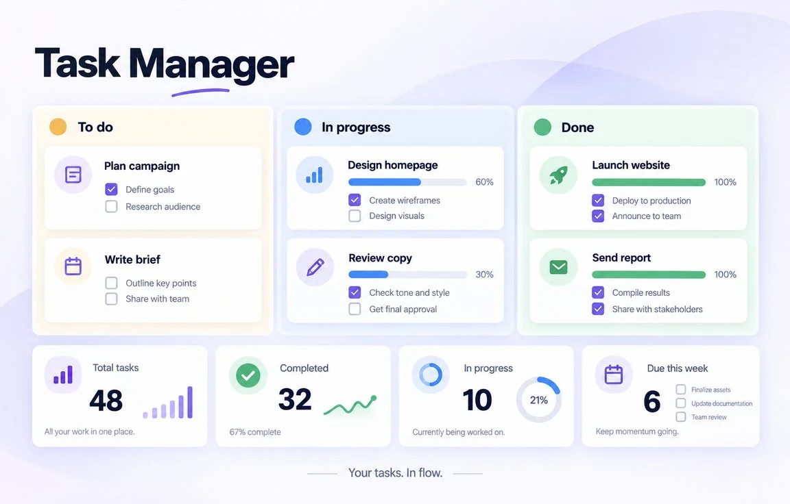 your task manager